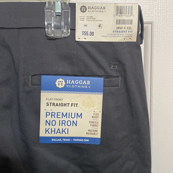 Dark Grey Khakis - Picture 3 of 3